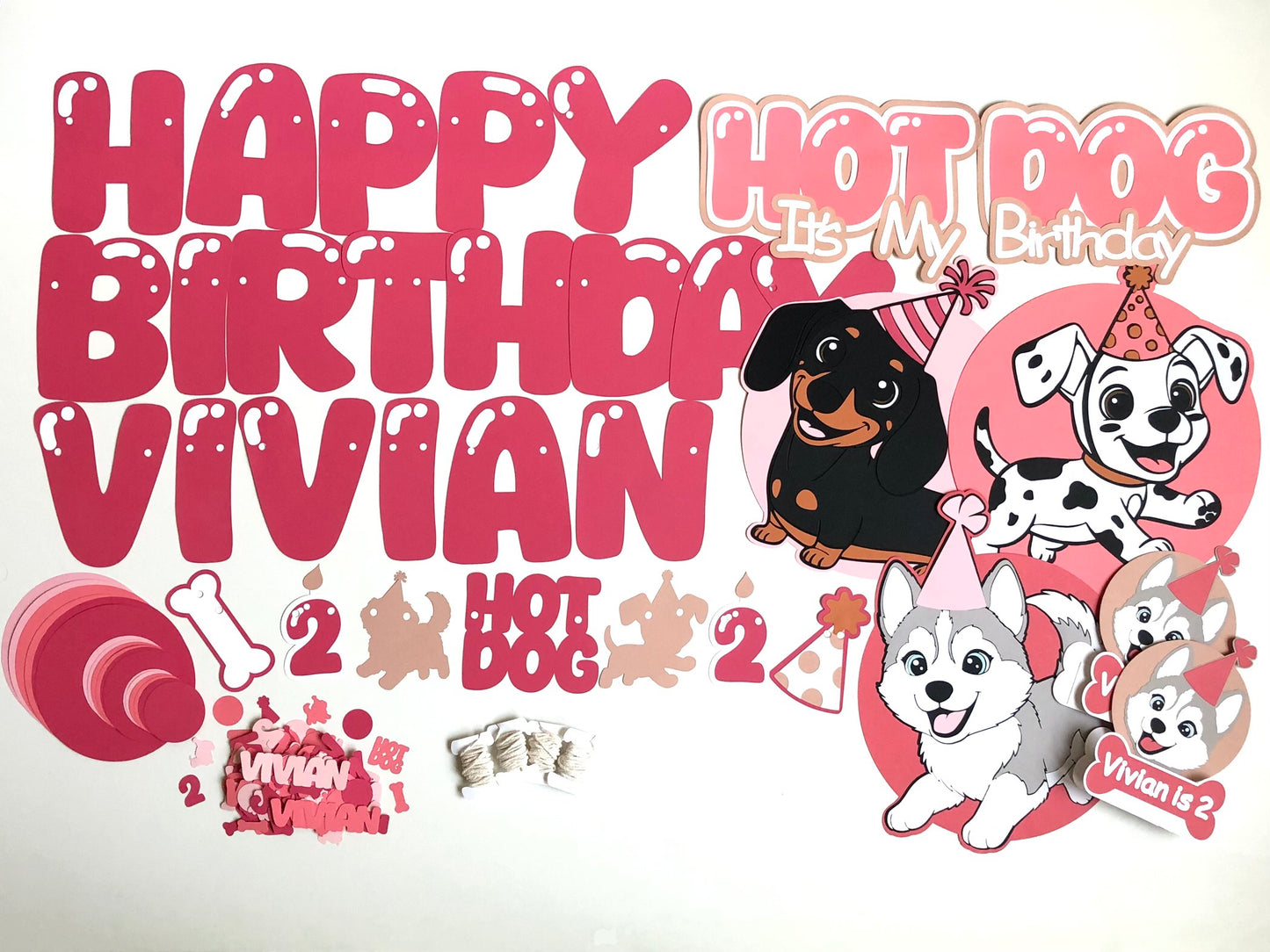 hot dog birthday party decorations