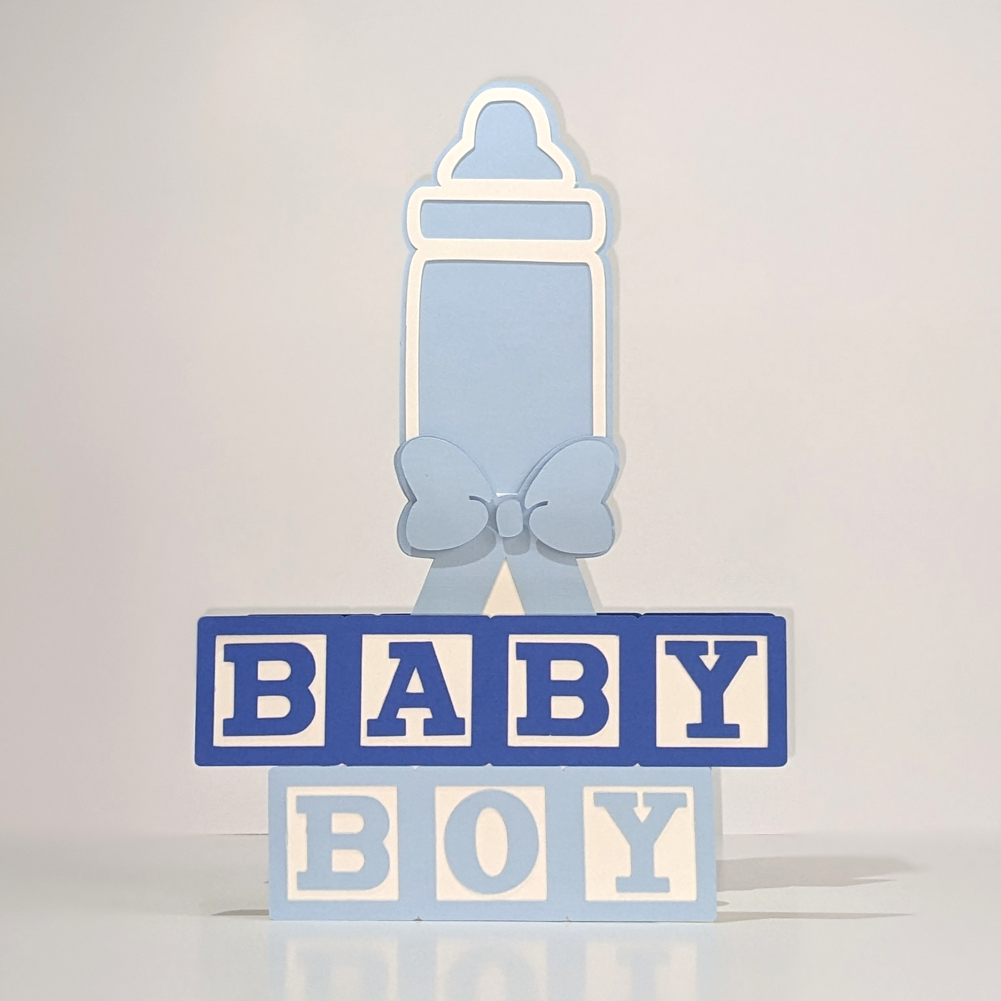 baby bottle centerpiece