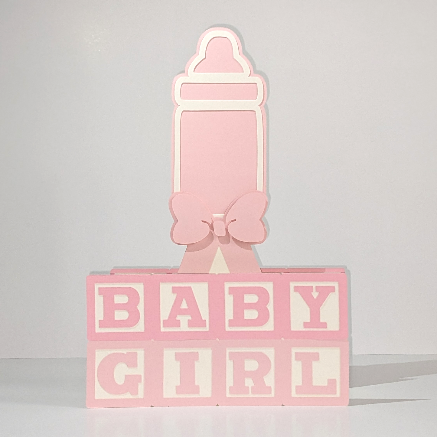 pop-up baby shower centerpieces