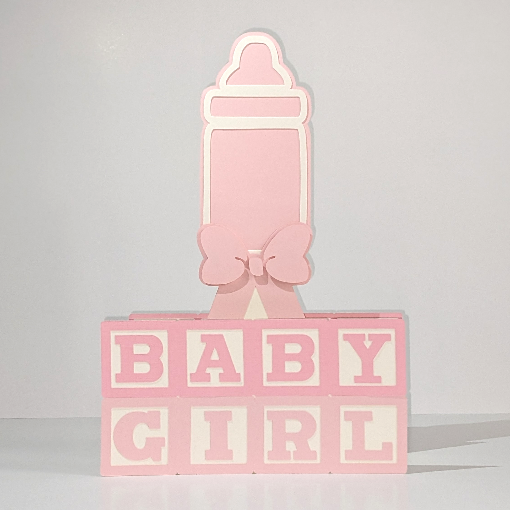 pop-up baby shower centerpieces