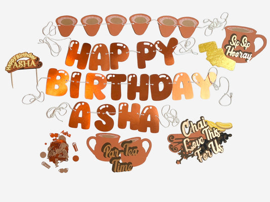 Charming Chai Birthday Party Pack