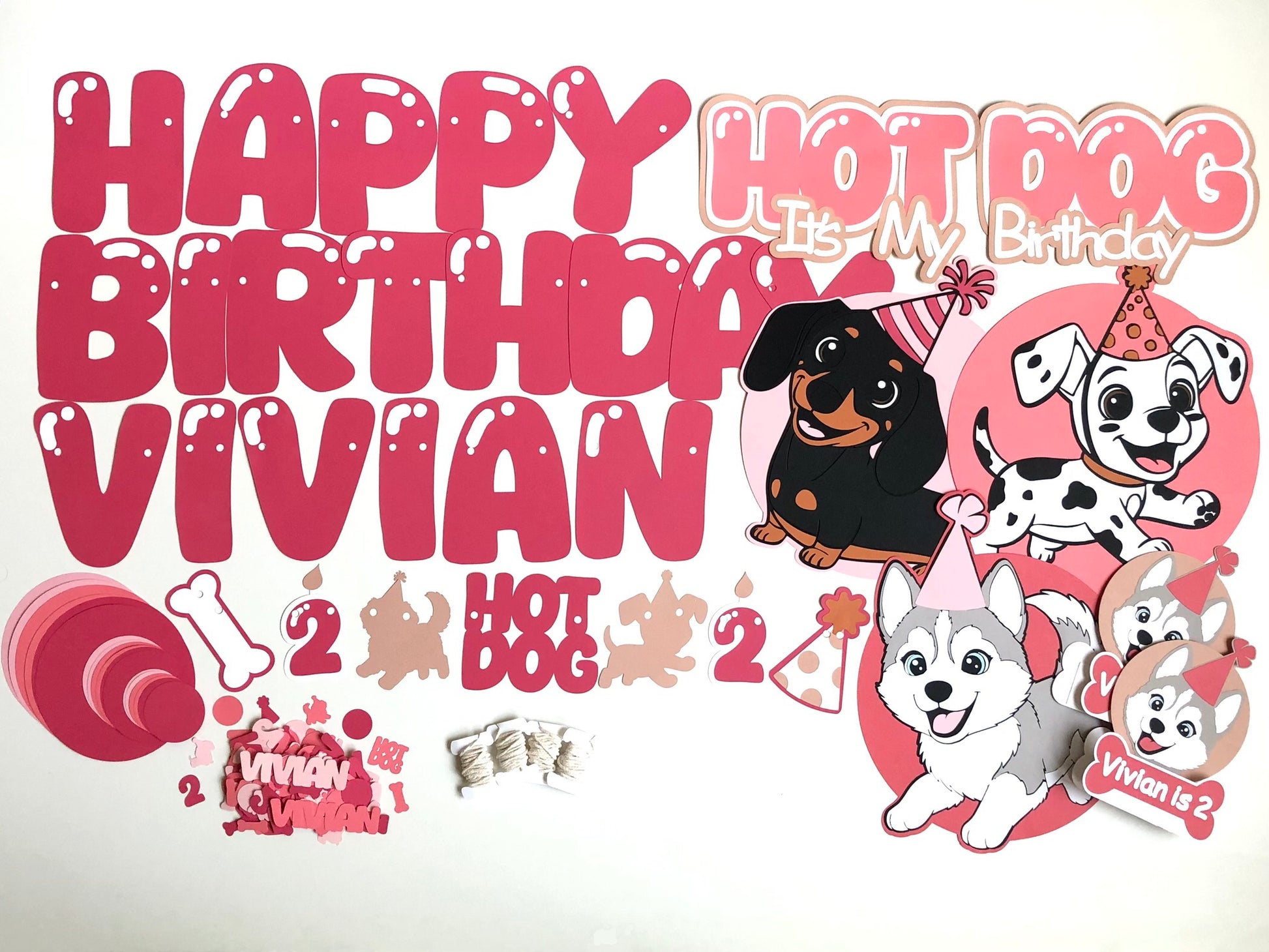 hot dog birthday party decorations